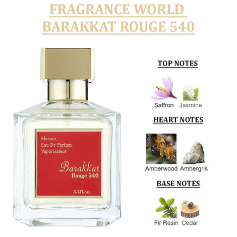 Barakkat Rouge 540 Eau de Parfum 100mL